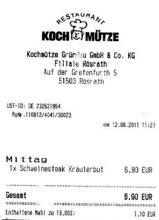 abwm Hffner Kochmtze Restaurant